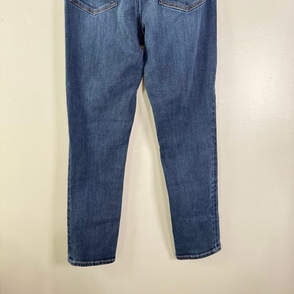 Denim Forum The Lola High Rise Skinny Cropped Jeans Womens Size 29 Blue Stretch - Picture 8 of 11